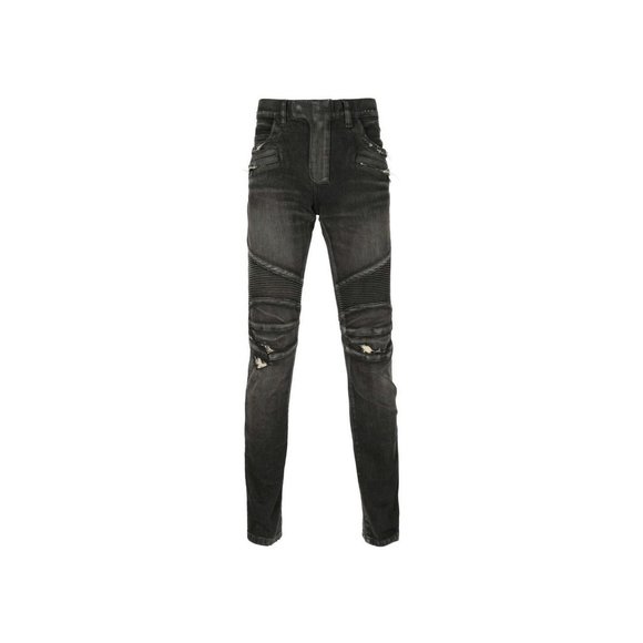 Balmain Biker Jeans - Picture 1 of 10